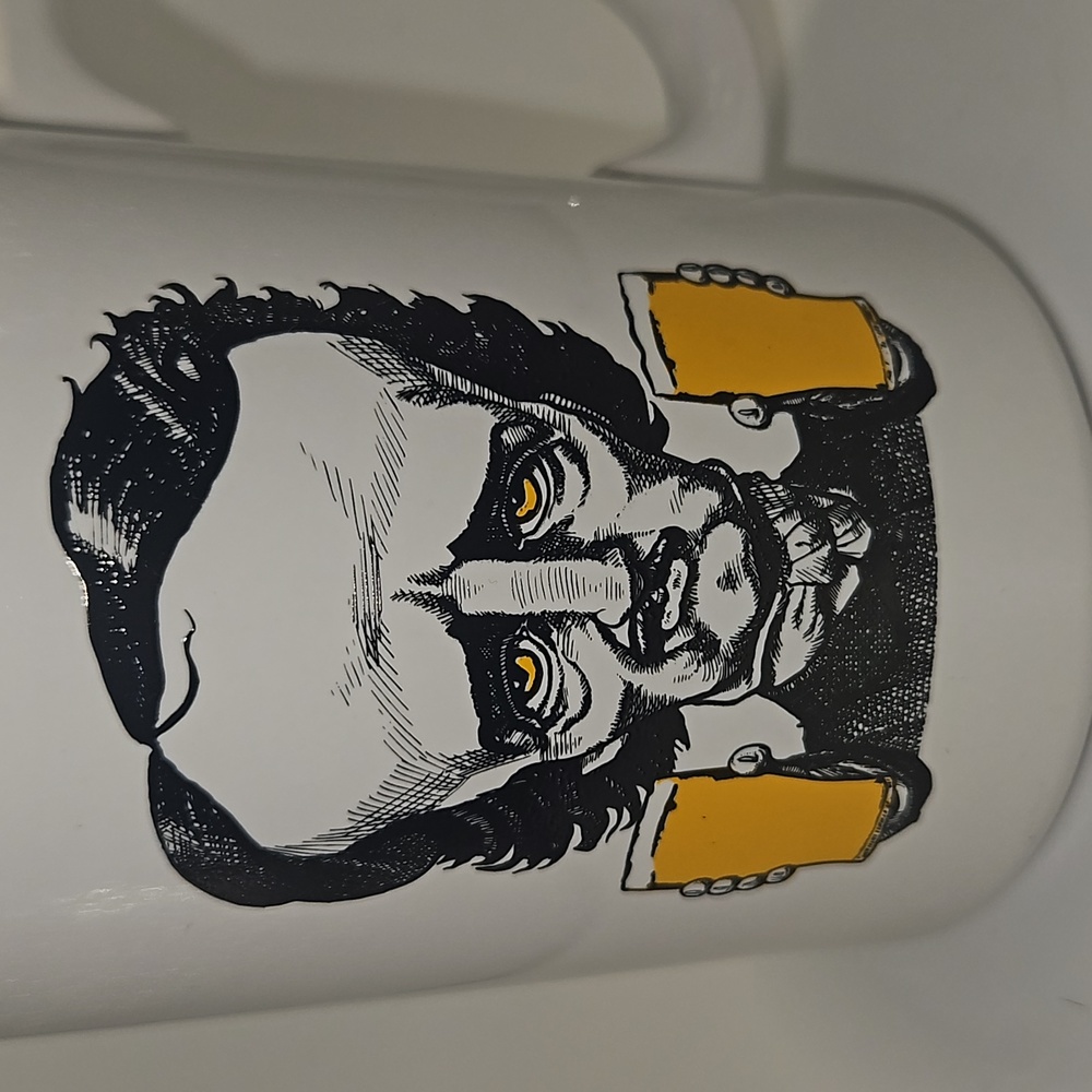 Edgar Allen Poe " The taste is poetic"   12oz coffee mug by Ravenbeer